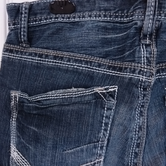 Men's BKE Derick Jeans 33R by Approx. 30 Leg Blue Pre-Owned - Picture 11 of 15